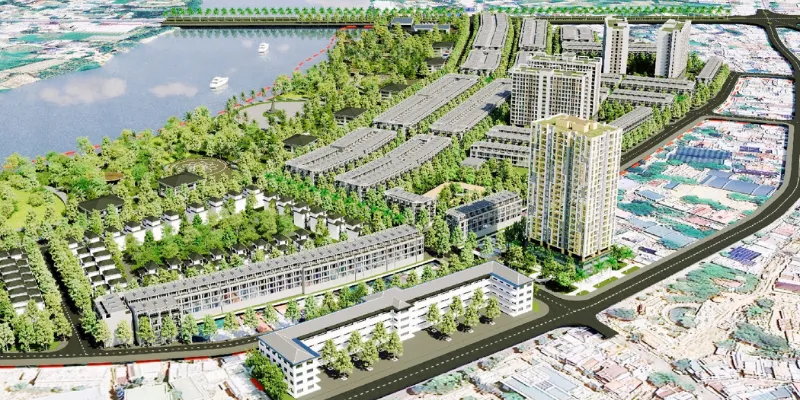 Khu Đô Thị Mới Bờ Sông Dinh – Đô Thị Sinh Thái Ven Sông