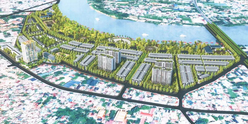 Tổng quan về dự án khu đô thị mới bờ Sông Dinh