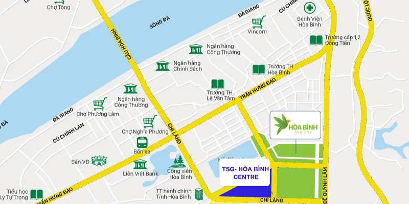 Tiện ích dự án khu trung tâm đa chức năng TSG HoaBinh Centre
